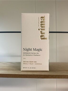 NIB HTF Prima Night Magic Intensive Facial Oil